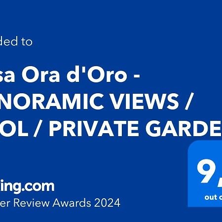 Villa Casa Ora D'Oro - Panoramic Views / Pool / Private Garden Trequanda Exterior foto