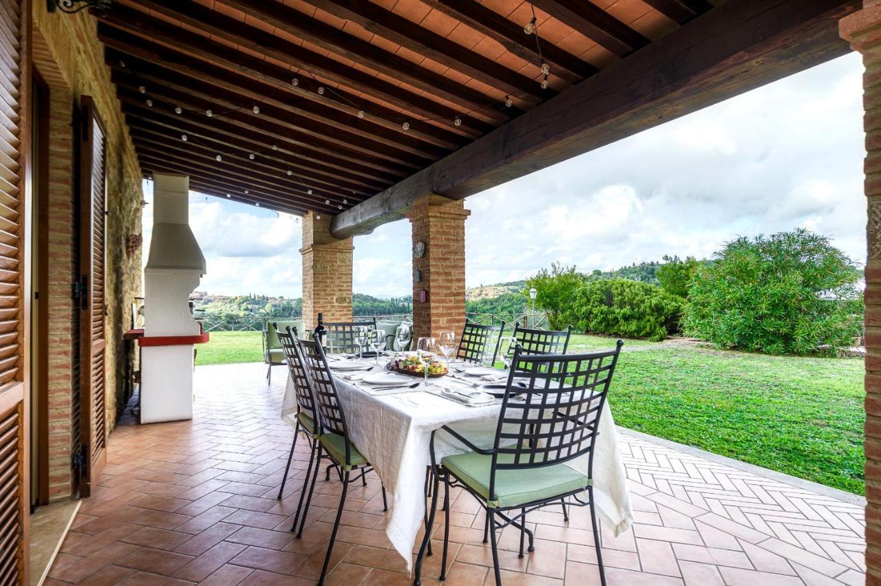 Villa Casa Ora D'Oro - Panoramic Views / Pool / Private Garden Trequanda Exterior foto