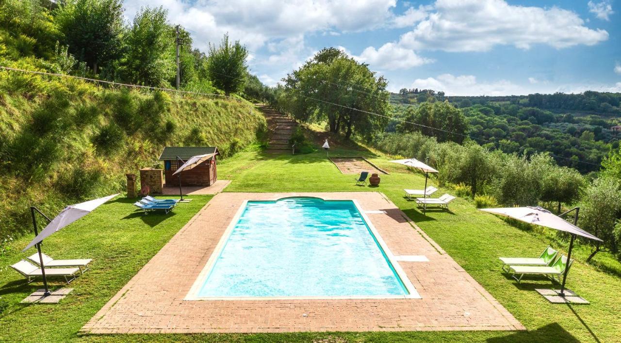 Villa Casa Ora D'Oro - Panoramic Views / Pool / Private Garden Trequanda Exterior foto