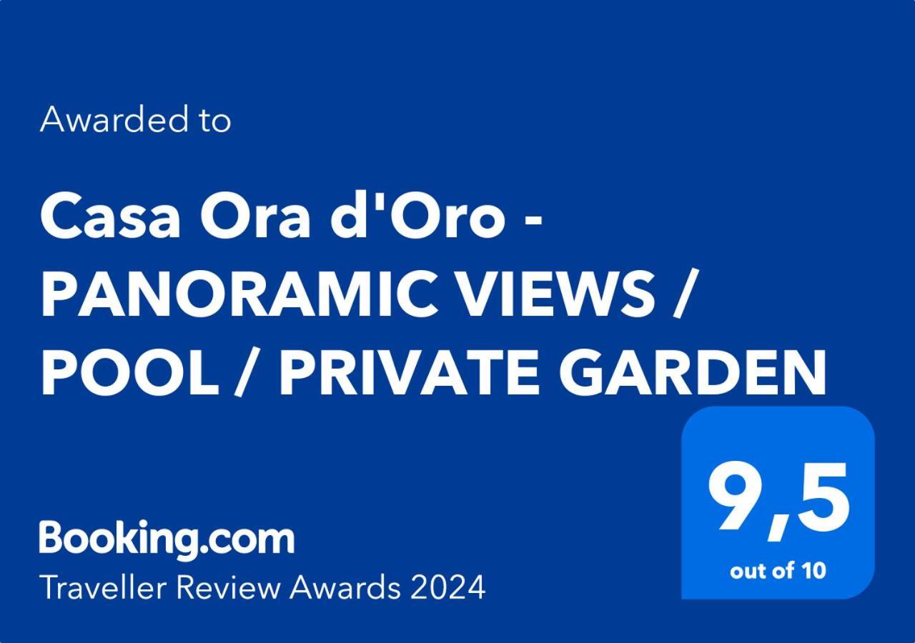 Villa Casa Ora D'Oro - Panoramic Views / Pool / Private Garden Trequanda Exterior foto